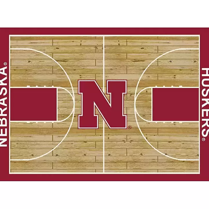 Store University of Nebraska Courtside Area Rug, 4x6 Area Rugs