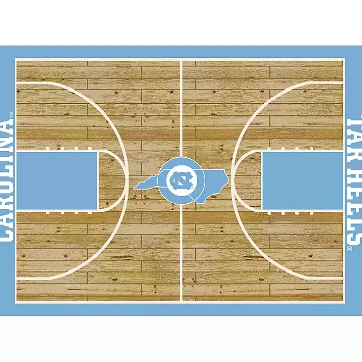 Store University of North Carolina Courtside Rug, 4x6 Area Rugs