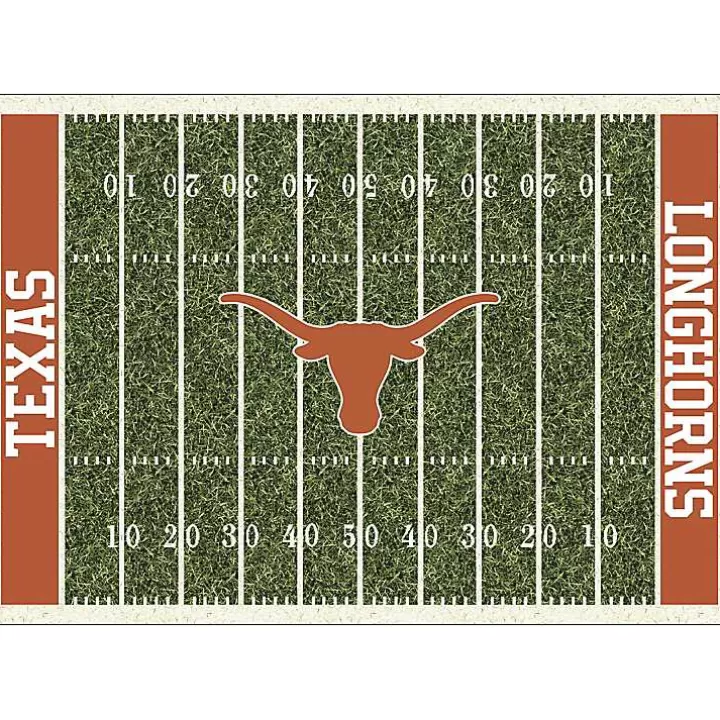 Hot University of Texas Home Field Area Rug, 6x8 Area Rugs