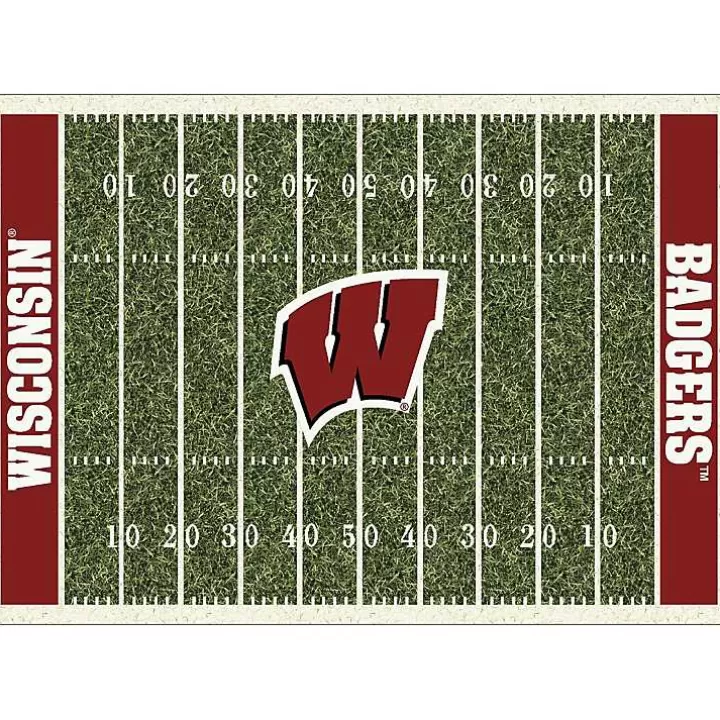 Online University of Wisconsin Homefield Area Rug, 6x8 Area Rugs