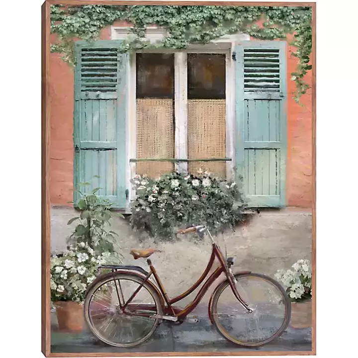 Store Velo de Montpellier Framed Canvas Art Print Framed Art