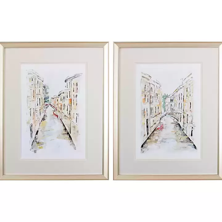 Best Sale Venice Memories Framed Art Prints, Set of 2 Framed Art