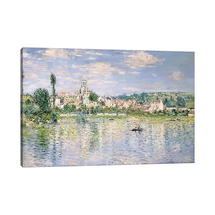 Flash Sale Vetheuil in Summer Canvas Art Print Canvas Art