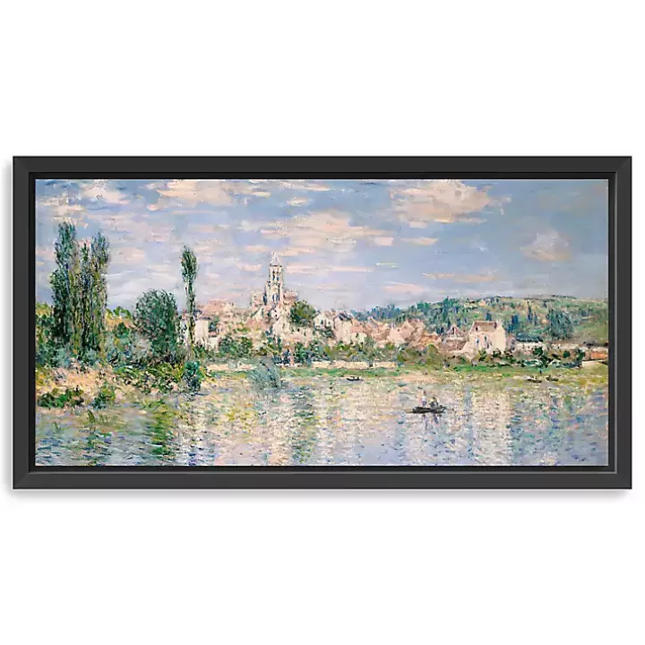 Online Vetheuil in Summer Framed Canvas Art Print Canvas Art