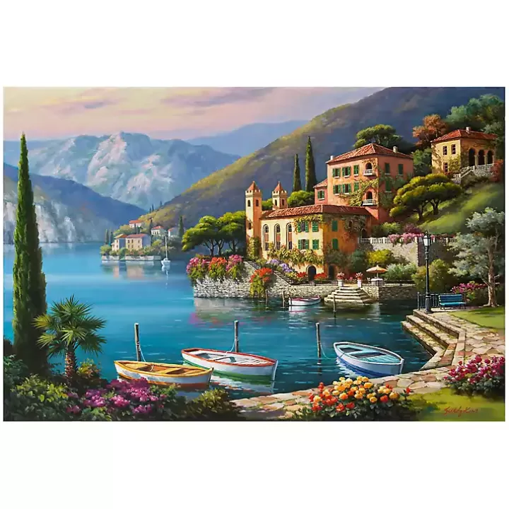 Cheap Villa Bella Vista Canvas Art Print, 36x24 in. Canvas Art