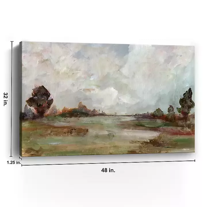 Discount Vintage Landscape Canvas Art Print, 48x32 in. Canvas Art