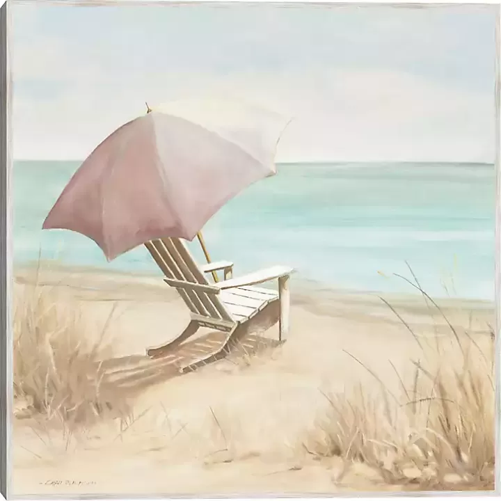 Cheap Vintage Vacation I Framed Canvas Art Print Canvas Art