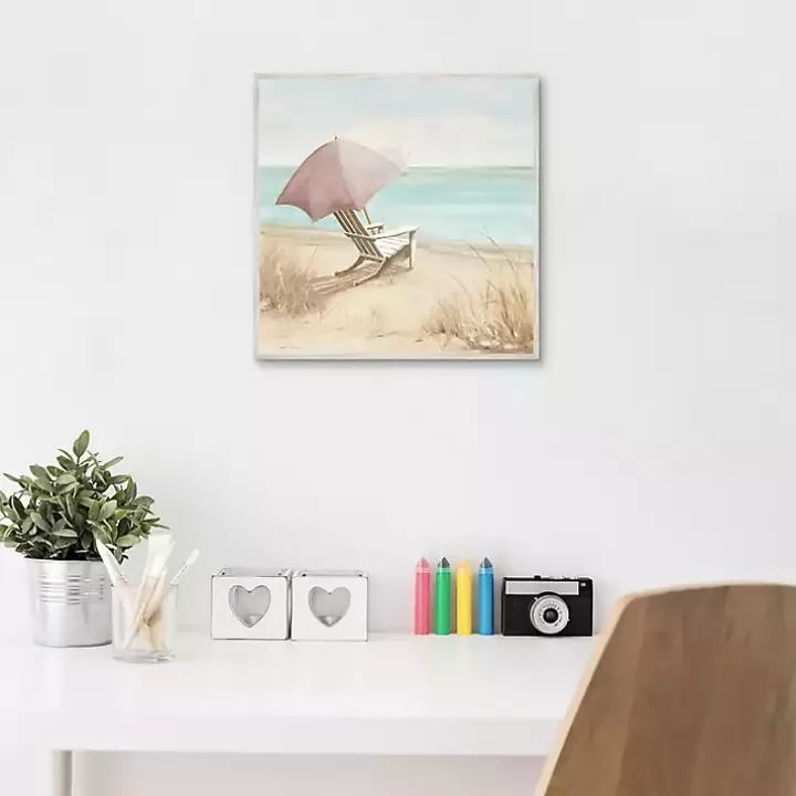 Cheap Vintage Vacation I Framed Canvas Art Print Canvas Art