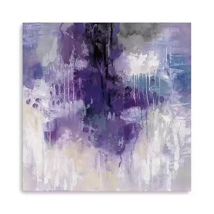 Outlet Violet Rain Canvas Art Print Canvas Art