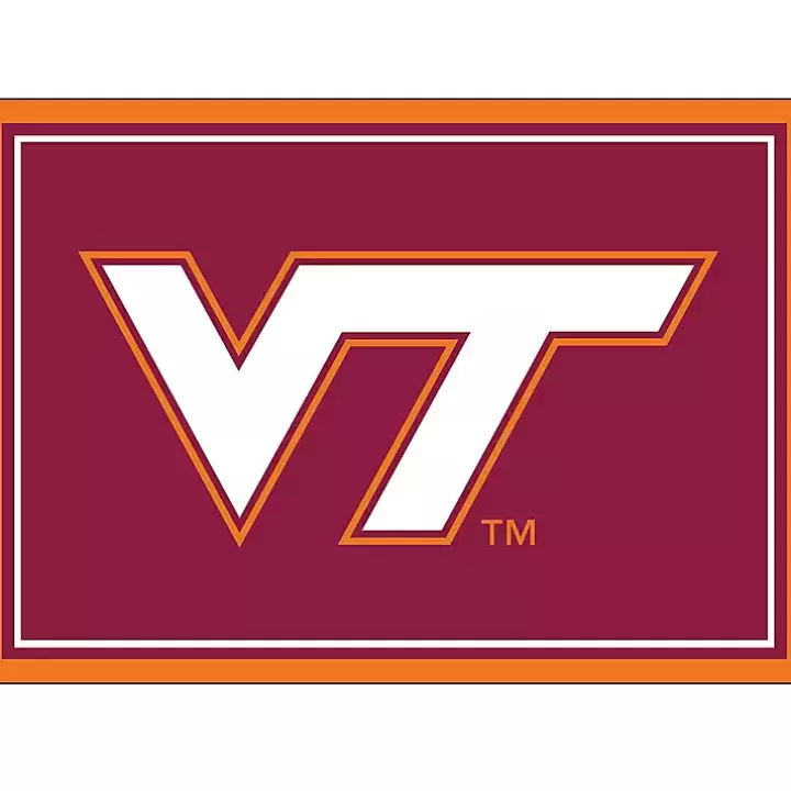 Discount Virginia Tech Area Rug, 3x4 Area Rugs