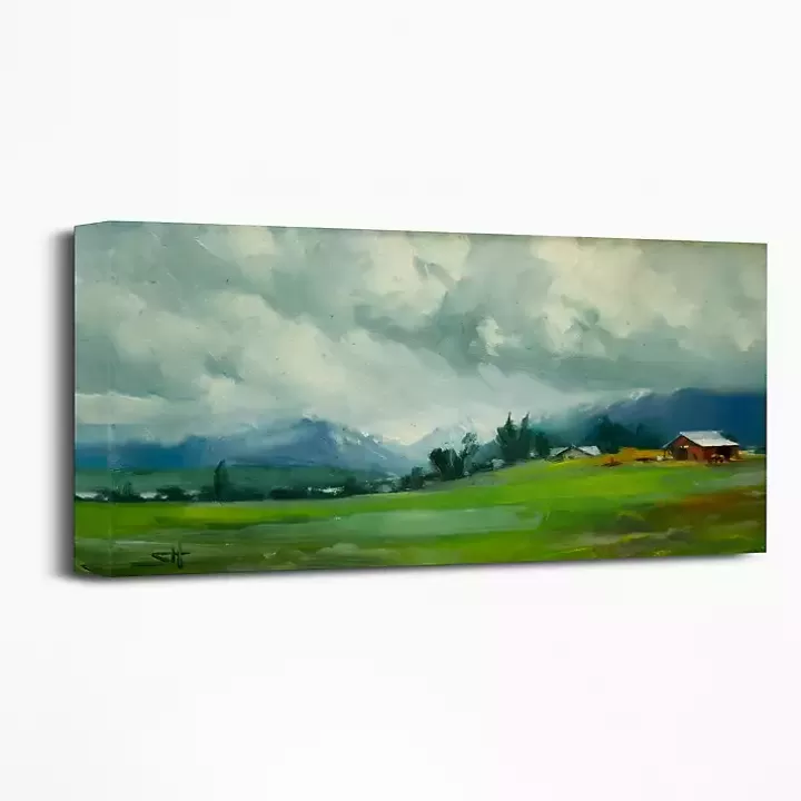 Clearance Wallowa Valley Giclee Canvas Art Print Canvas Art