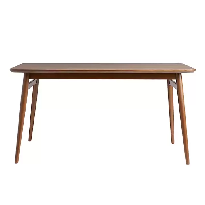 Outlet Walnut Ash Wood Mid-Century Modern Dining Table Dining Tables