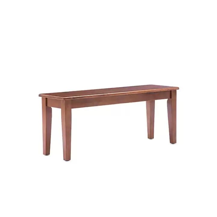 Clearance Walnut Wooden Dining Bench Dining Chairs