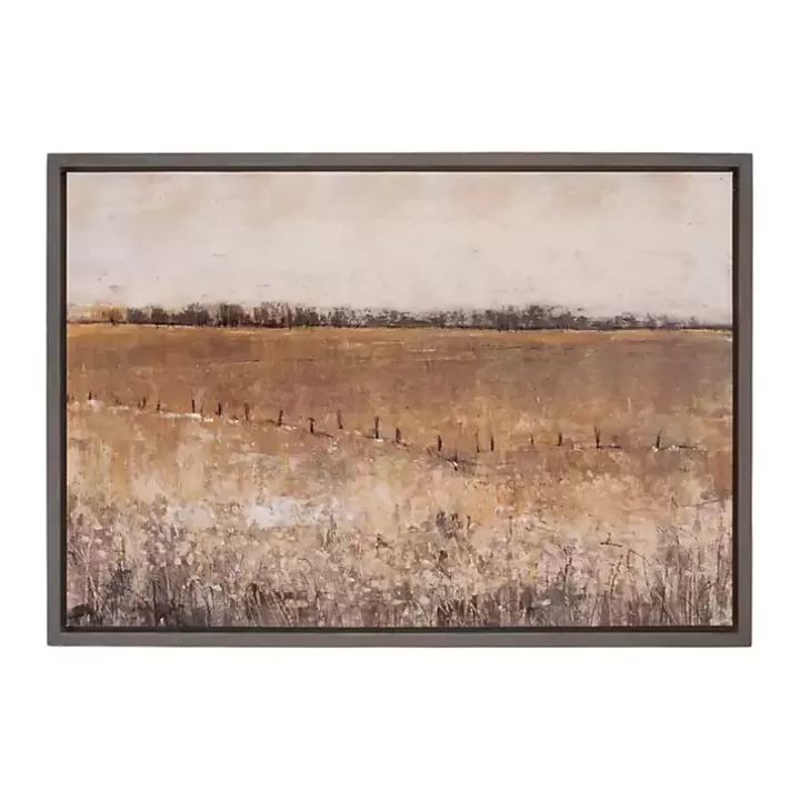 Clearance Warm Rustic Landscape Framed Art Print Canvas Art