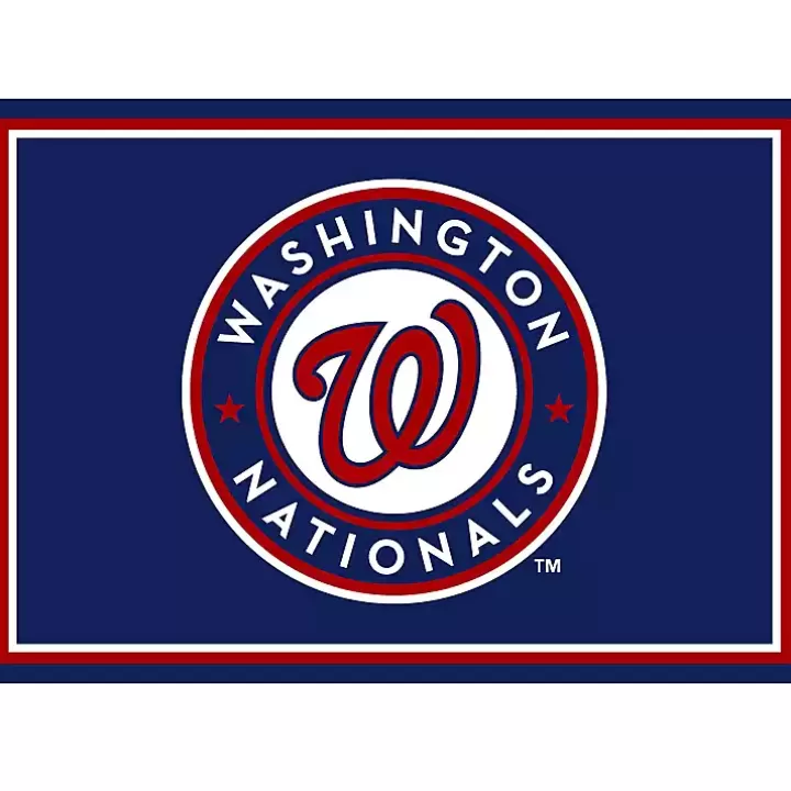 Cheap Washington Nationals Spirit Rug, 3x4 Area Rugs