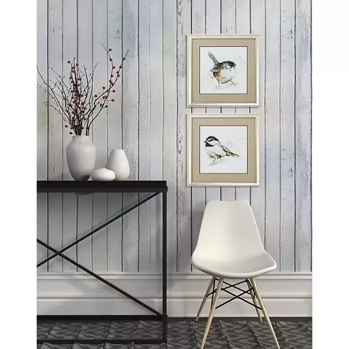 Fashion Watercolor Mountain Framed Art Prints, Set of 2 Framed Art