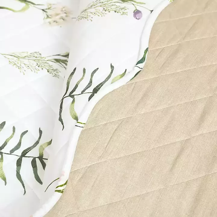 Discount Watercolor Wildflower 3-pc. Full/Queen Quilt Set Quilts