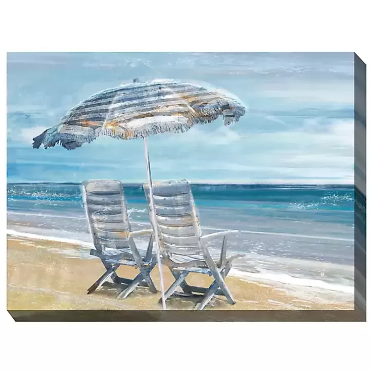Online Waters Edge Outdoor Canvas Art Print Outdoor Wall Decor
