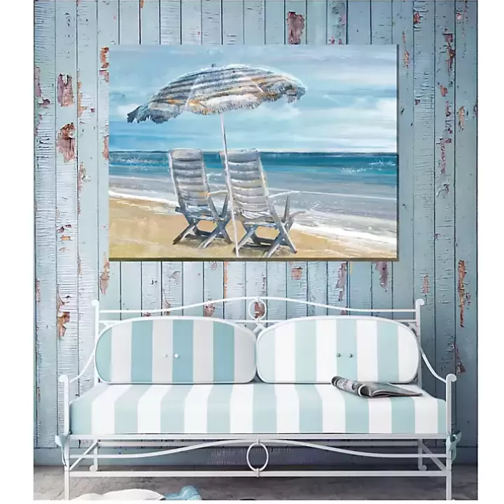 Online Waters Edge Outdoor Canvas Art Print Outdoor Wall Decor