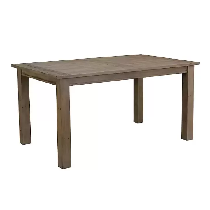 Outlet Weathered Pine Wood Dining Table Dining Tables