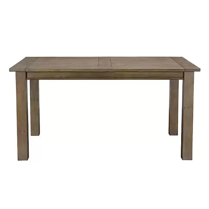 Outlet Weathered Pine Wood Dining Table Dining Tables