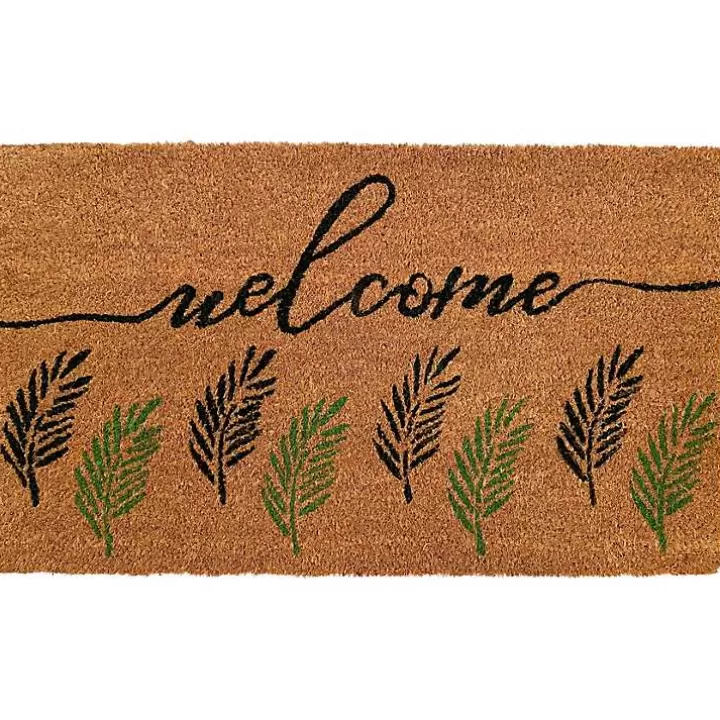 Best Sale Welcome Fern Doormat Doormats