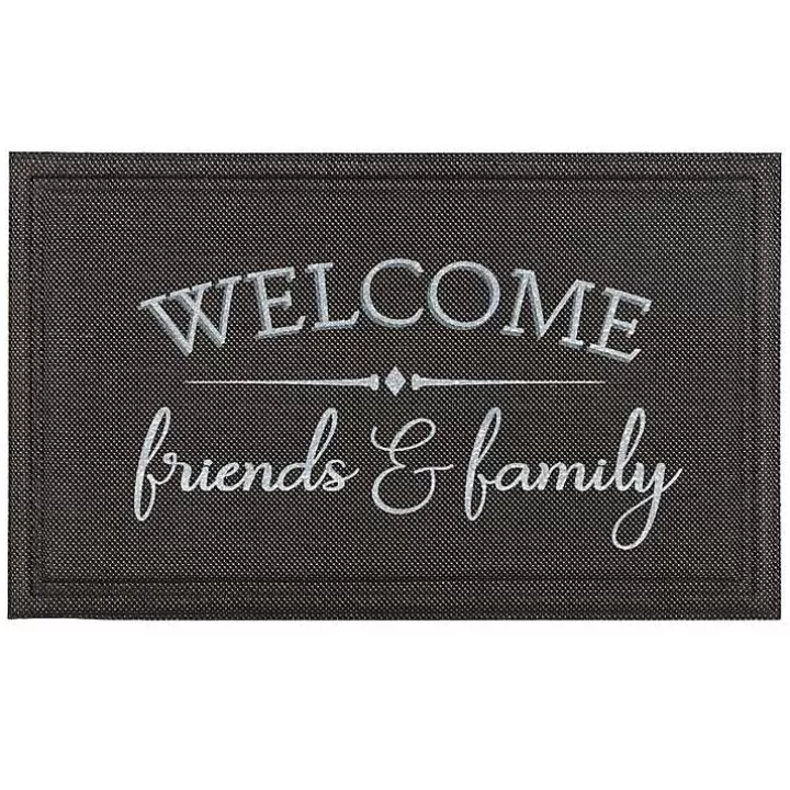 Hot Welcome Friends and Family Doormat Doormats