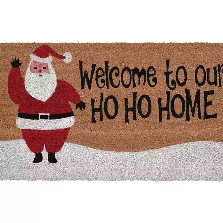 Clearance Welcome to Our Ho Ho Home Doormat Doormats