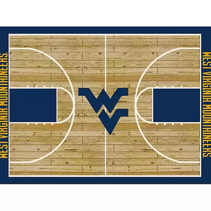 Store West Virginia University Courtside Area Rug, 4x6 Area Rugs