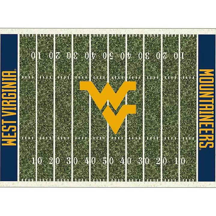 Discount West Virginia University Homefield Area Rug, 6x8 Area Rugs