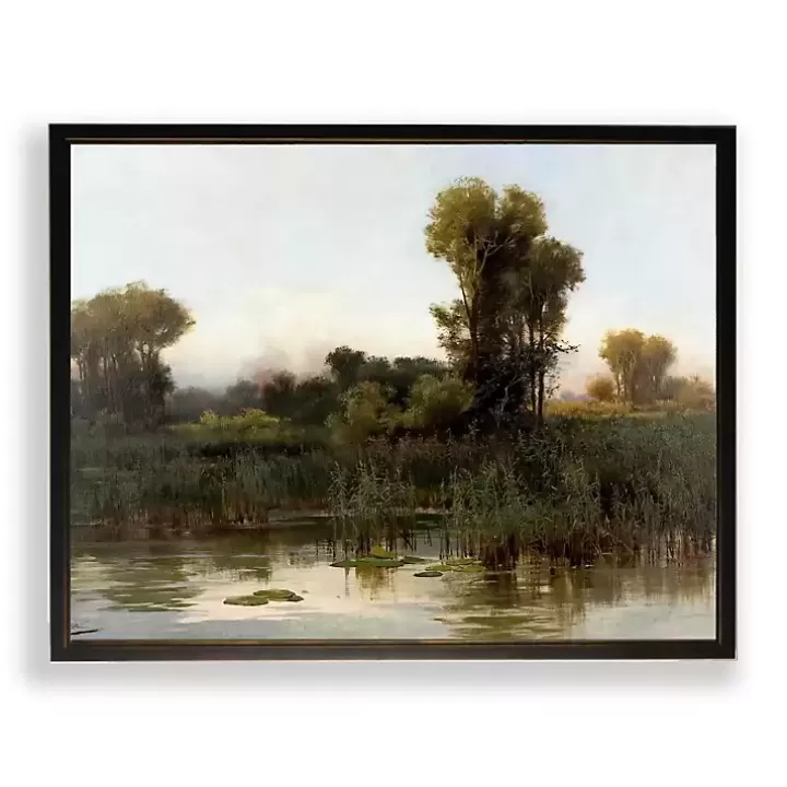 Hot Wetland Landscape Framed Art Print Framed Art