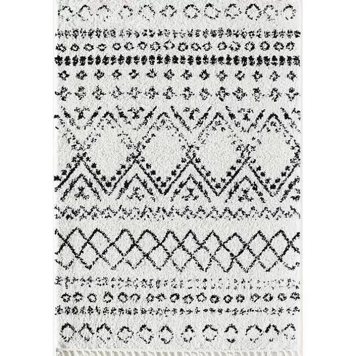 Flash Sale Whisper White Moon Accent Rug, 2x8 Area Rugs