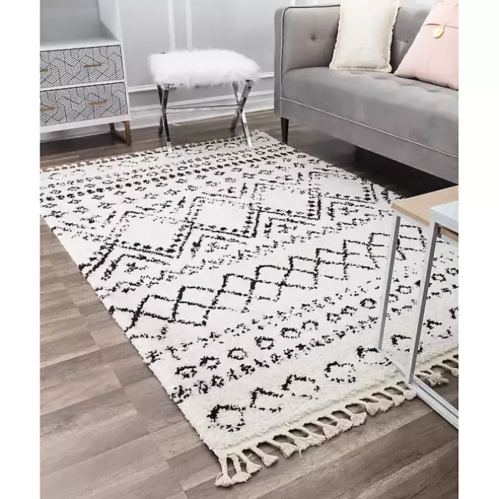 Flash Sale Whisper White Moon Accent Rug, 2x8 Area Rugs