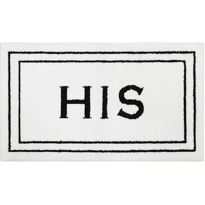 Hot & Black Bathroom Rugs