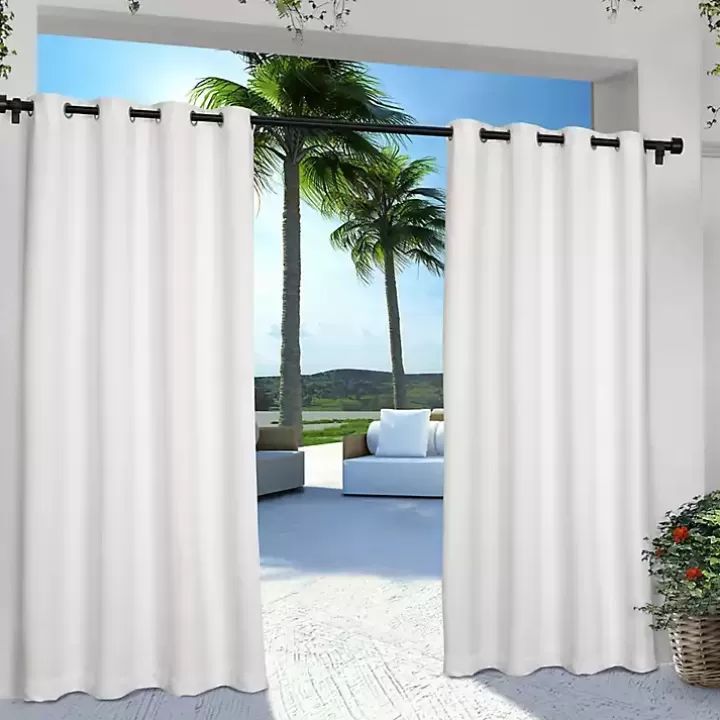 Hot Cabana Outdoor Curtain Panel Set, 120 in. Outdoor Curtains