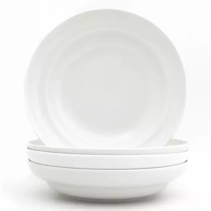 Sale Ceramic Pasta Bowls, Set of 4 Dinnerware