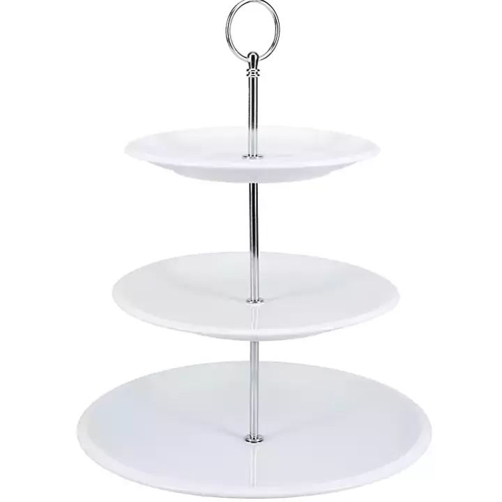 Store Ceramic 3-Tier Serving Stand Serving & Entertaining