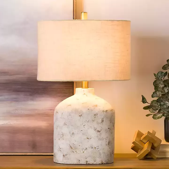 Shop Distressed Narrow Table Lamp Table Lamps