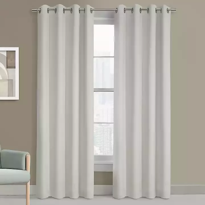 Store Faux Suede Blackout Curtain Panel, 95 in. Curtains & Drapes