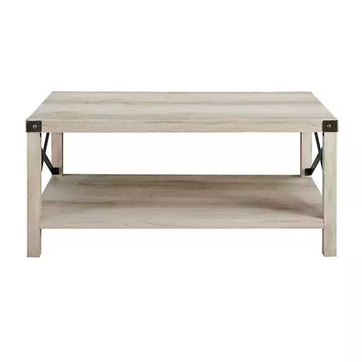 Shop Industrial X-Frame Coffee Table Coffee Tables