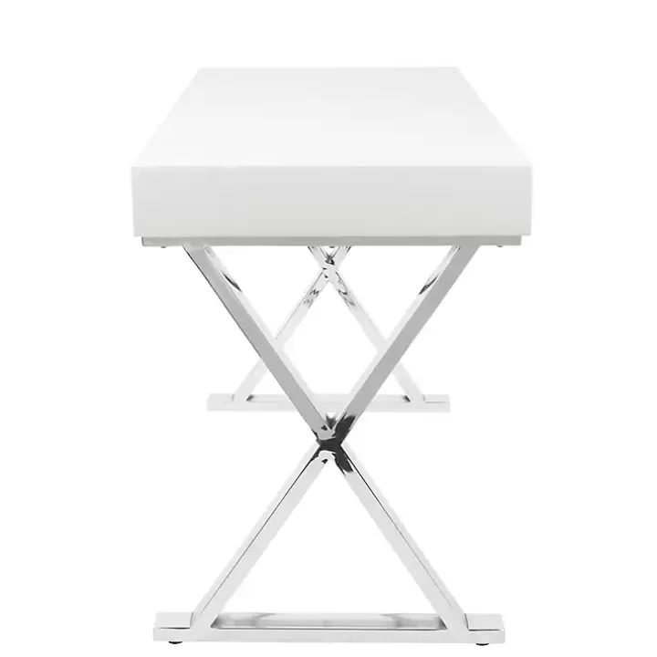 Best Sale Luster Chrome Leg Desk Office Furniture