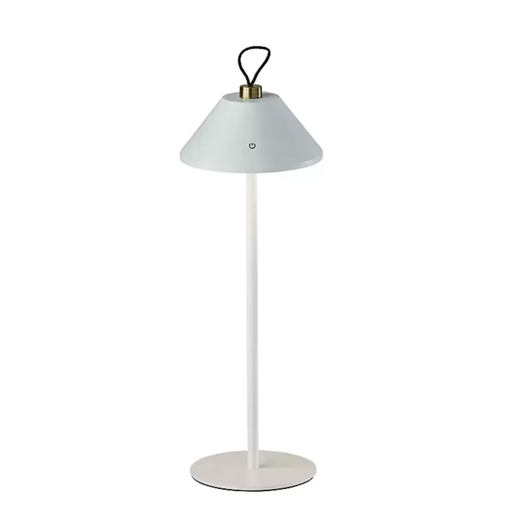 Clearance Metal Frosted Light Cordless Table Lamp Outdoor Lighting