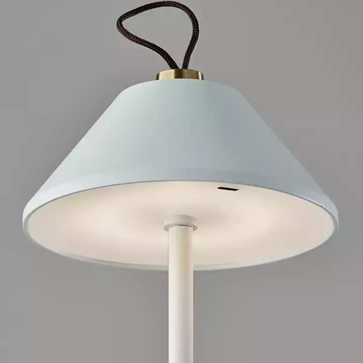 Clearance Metal Frosted Light Cordless Table Lamp Outdoor Lighting