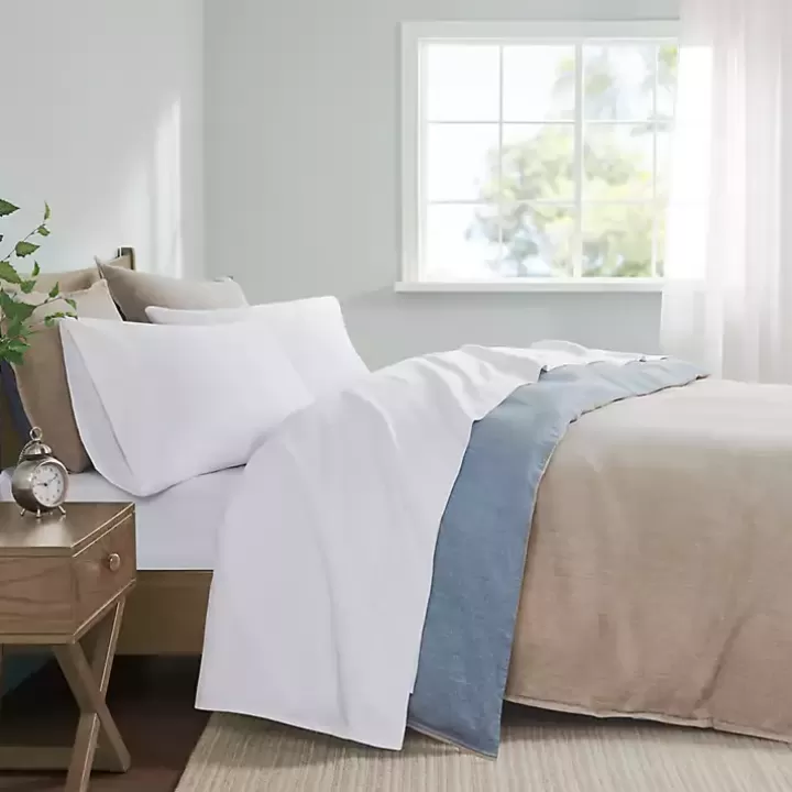 Sale Pima Cotton Sateen 4-pc. King Sheet Set Bed Sheets