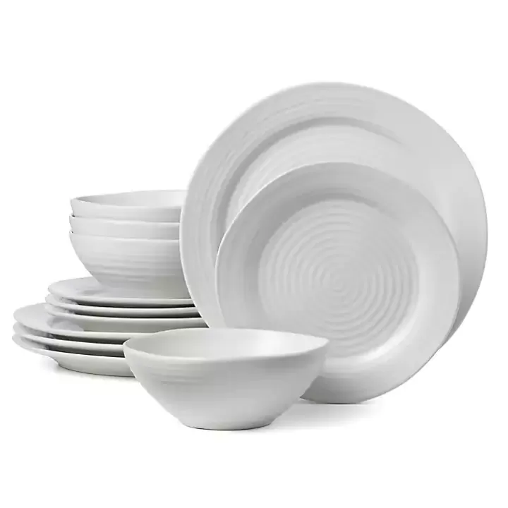 Discount Ridge 12-pc. Stoneware Dinnerware Set Dinnerware