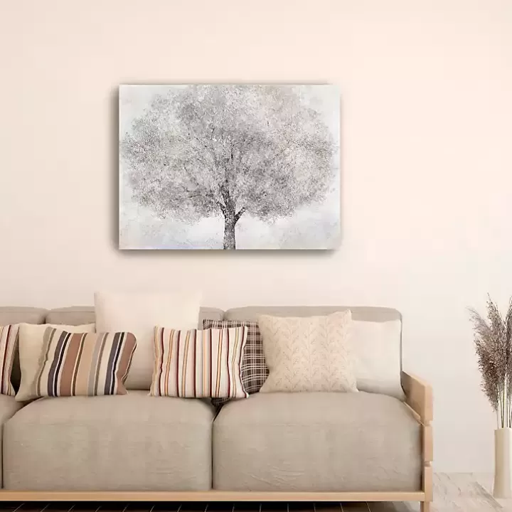 Sale White Tree Blossoms Canvas Art Print, 40x30 in. Canvas Art