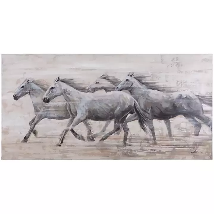 Cheap Wild Horses Canvas Art Print Canvas Art