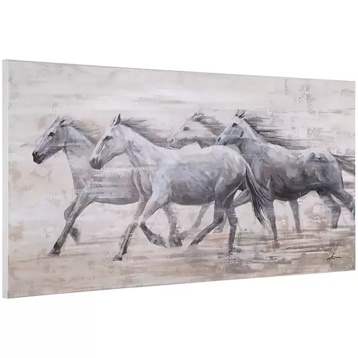 Cheap Wild Horses Canvas Art Print Canvas Art