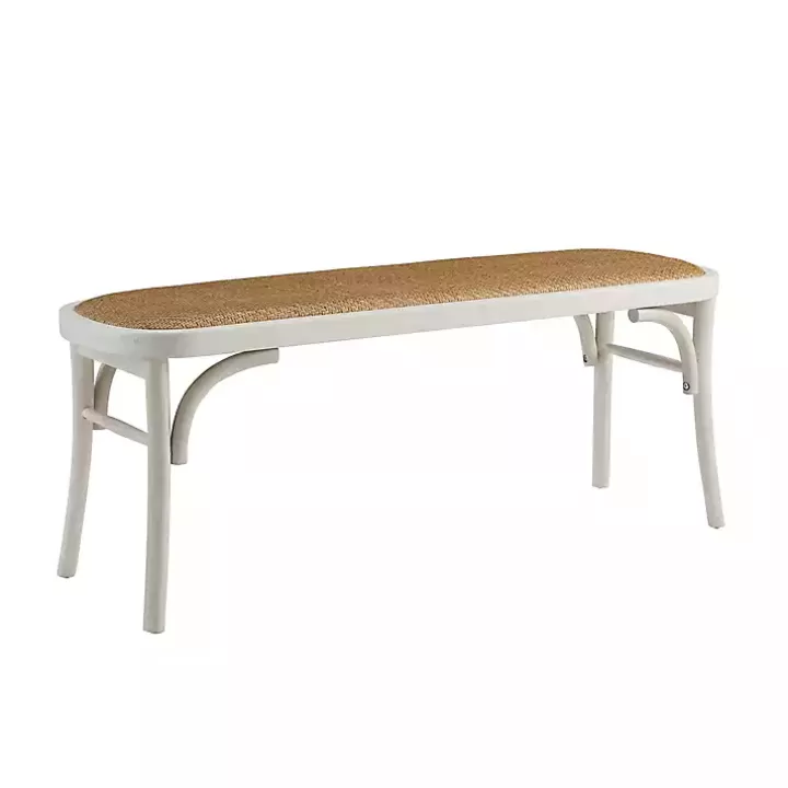 Shop Wood & Rattan Conelly Bench Benches & Ottomans