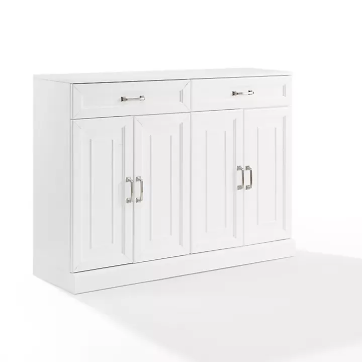 Outlet Wood Panel 4-Door Cabinet Cabinets & Sideboards